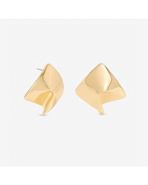 Mood Metallic Plated Liquid Earrings