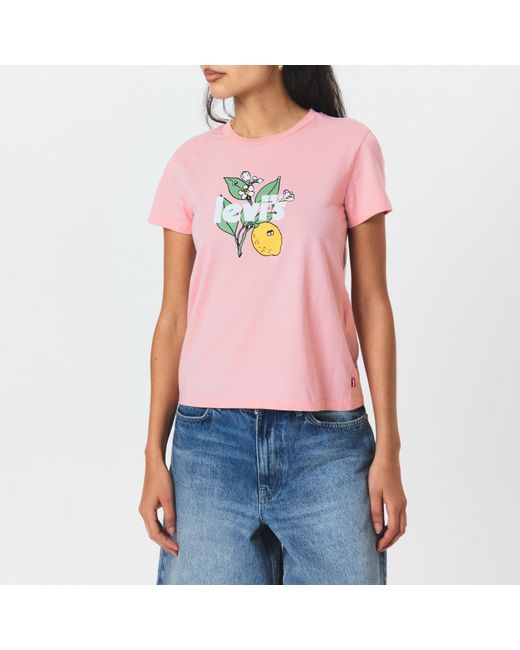Levi's Pink Print T-Shirt