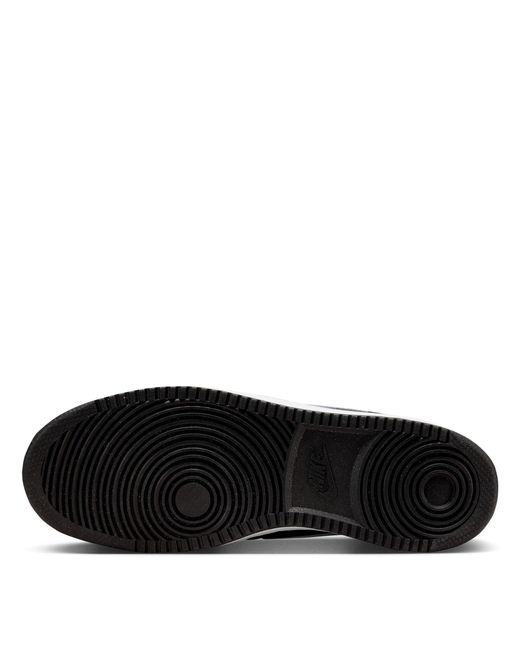 Nike Black Court Vision Low Trainers for men