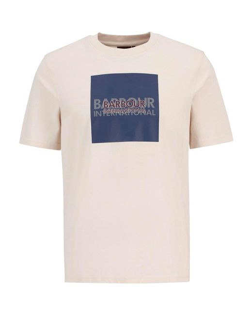 Barbour Blue Moakes T-Shirt for men