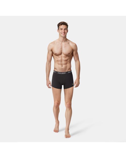 Lyle & Scott Black Trunk Clothing for men