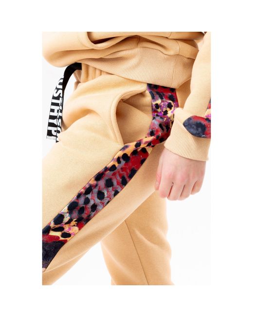 Hype Natural Closed Hem Woven Tracksuit Joggers