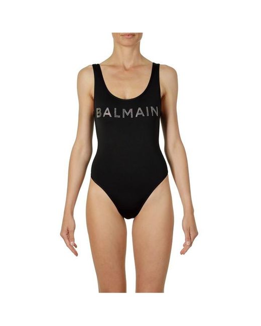 Balmain Black U Swimsuit Ld41