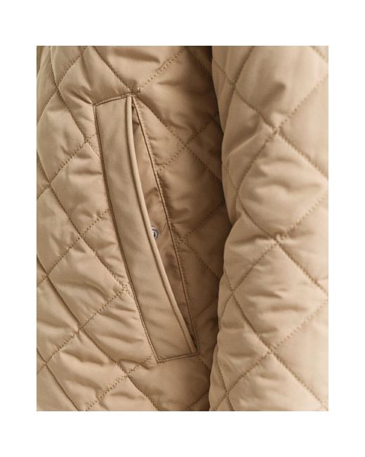 Gant Blue Quilted Windcheater Jacket for men