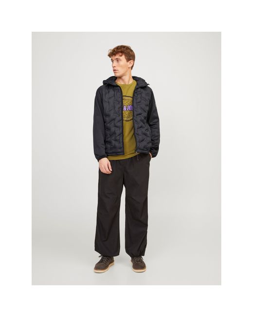 Jack & Jones Gray Lightweight Hybrid Jacket for men