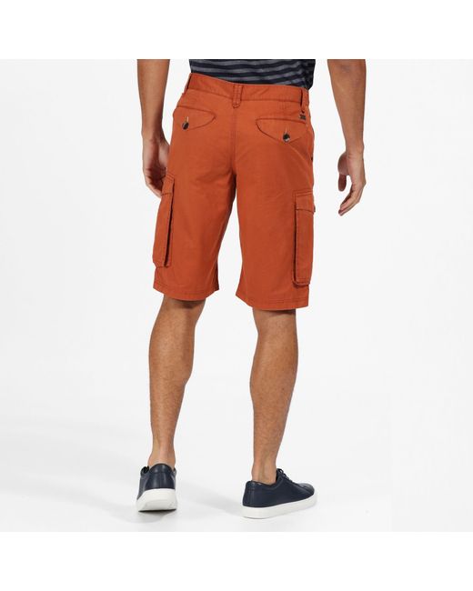 Regatta Brown Shorebay Multi Pocket Short for men