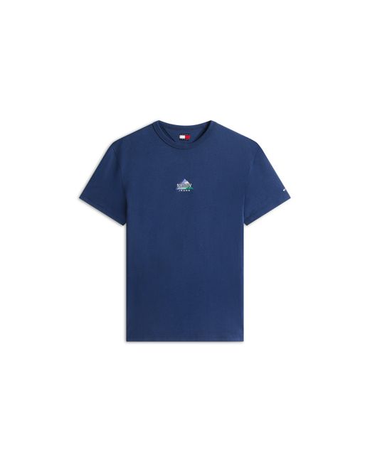 Tommy Hilfiger Blue Peaks Short Sleeve T-Shirt for men