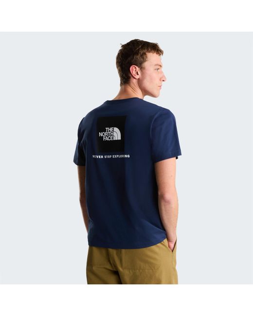 The North Face Blue Never Stop Exploring Regular Fit T-Shirt for men
