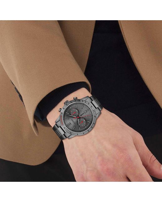 Boss Gray Boss Gents Boss Allure Bracelet Watch for men