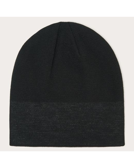 Oakley Black Ellipse Polyacrylic Beanie for men