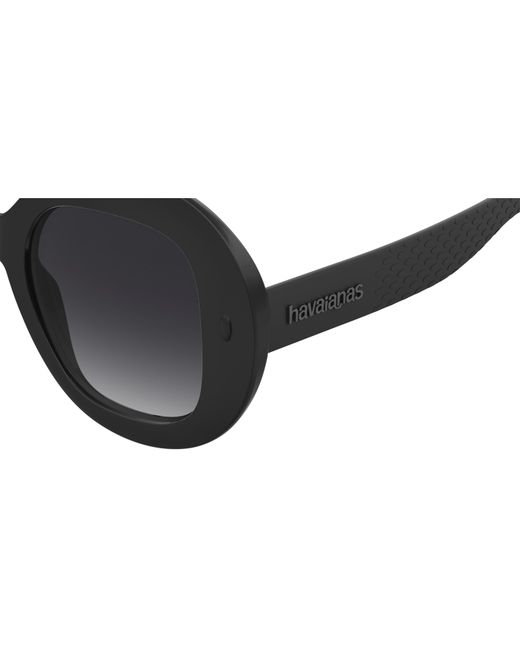 Havaianas Black Lencos Oval Sunglasses