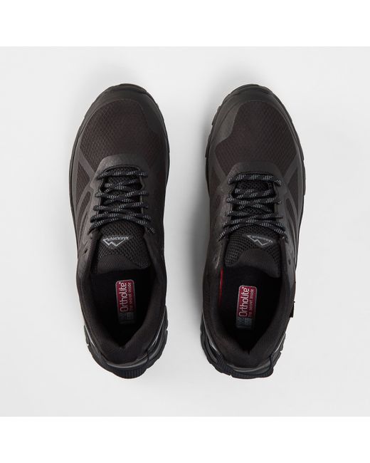Karrimor Black Pennine Waterproof Walking Shoes for men