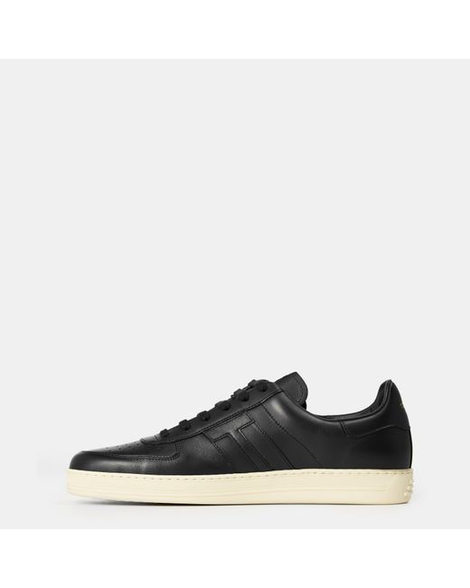 Tom Ford Black Low Trainers for men