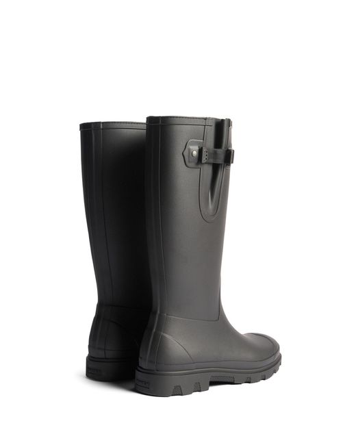 Hunter Black Field Downpour Boots