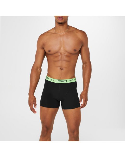 Lee Cooper Blue Essential Boxer Trunk 10-Pack for men