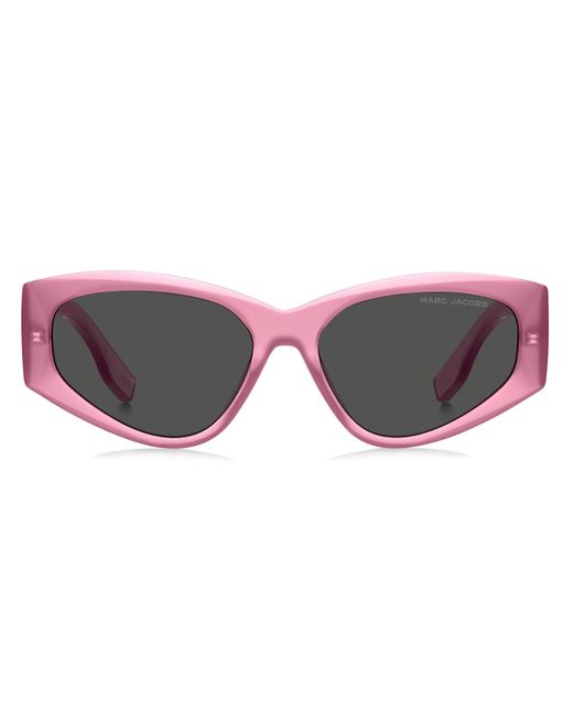 Marc Jacobs Pink Round Sunglasses