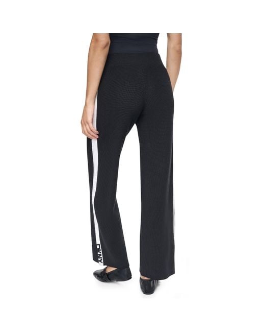DKNY Black Cblk Jog Ld64