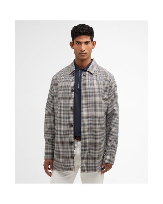 Barbour Gray Rokig Waterproof Mac for men