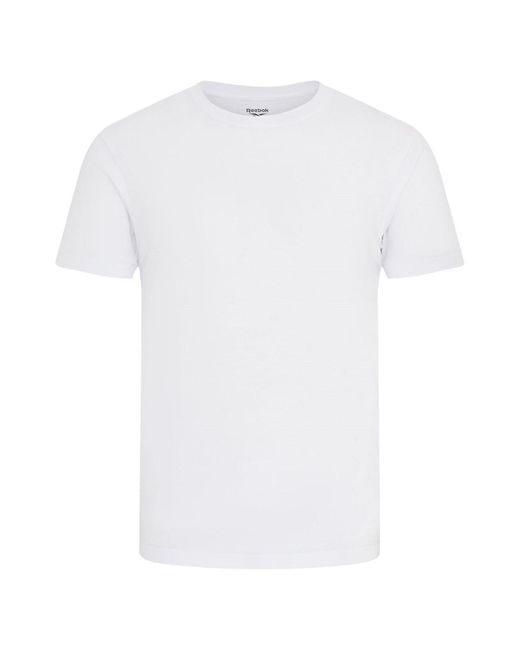 Reebok Blue 3 Pack T Shirts Santo for men