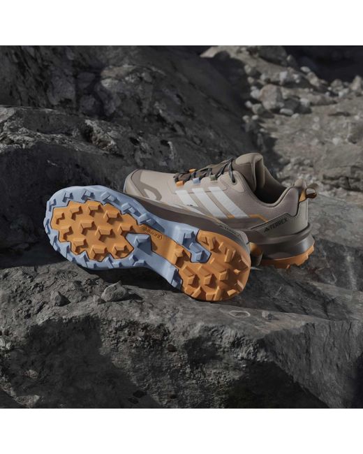 Adidas Brown Terrex Skychaser Ax5 Gore-Tex Hiking Shoes