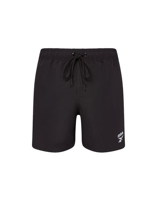 Reebok Black Swim Shorts Yale for men