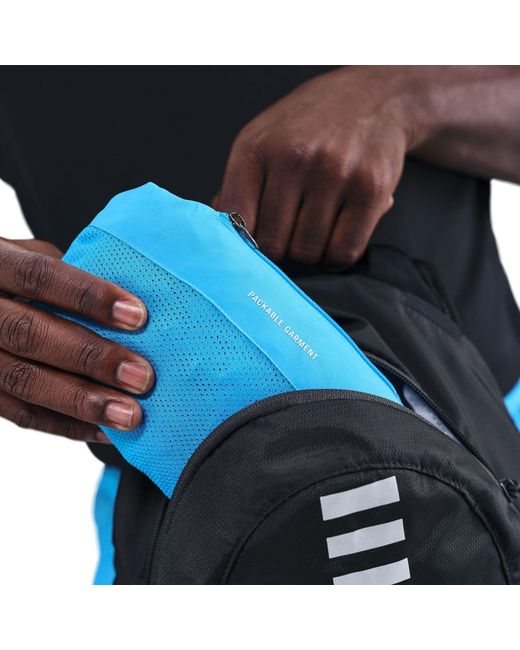 Nike Blue Miler Repel Running Jacket for men