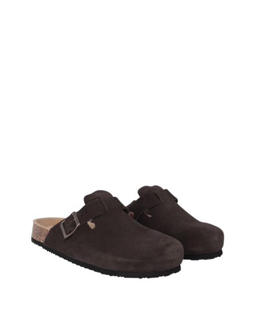 Jack Wills Brown Mule Sandals