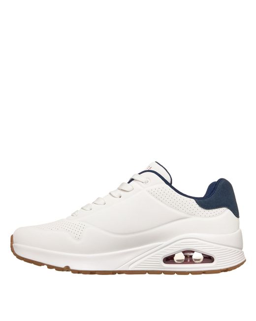Skechers White Uno Stand On Air Trainers for men