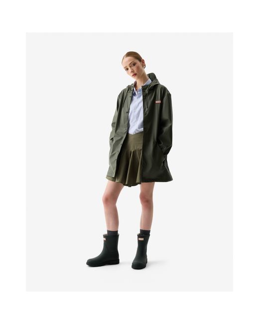 Hunter Green Jo Otb Rain Anorak