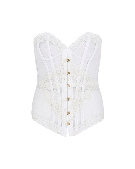 Agent Provocateur Purple Darciee Corset