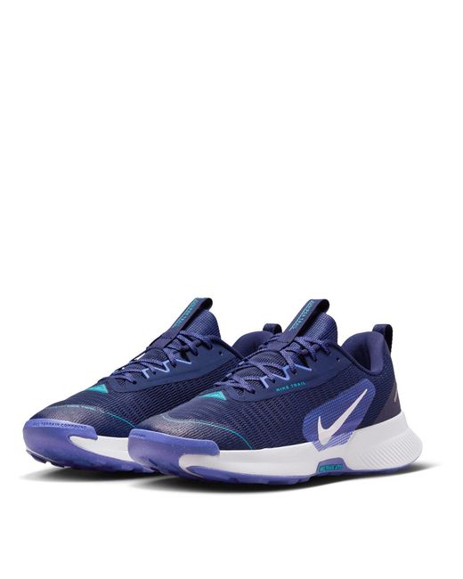Nike Blue Juniper Trail 3 Running Trainers for men