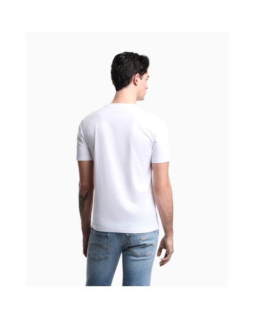 Emporio Armani White T-Shirt for men