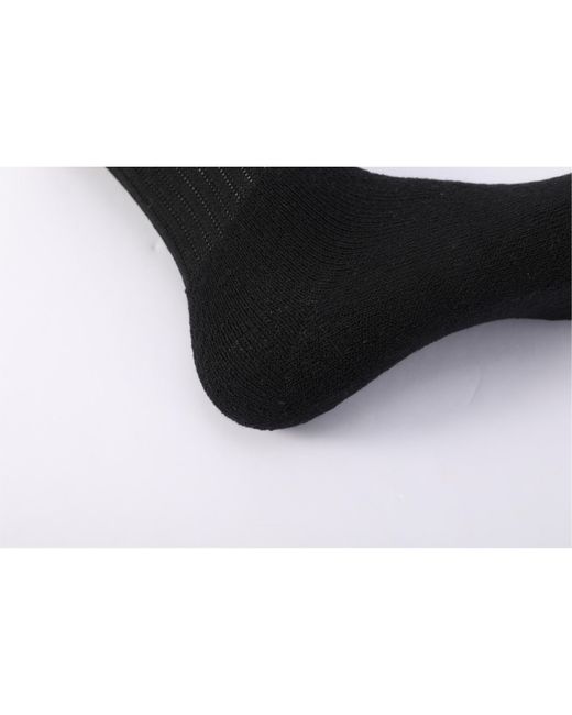 Donnay Black 10 Pack Crew Socks 12