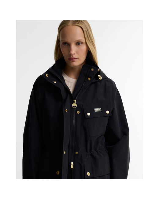 Barbour Black Aeroready Hoodie