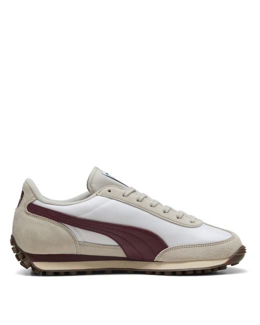 PUMA White Easy Rider Low-Top Trainers