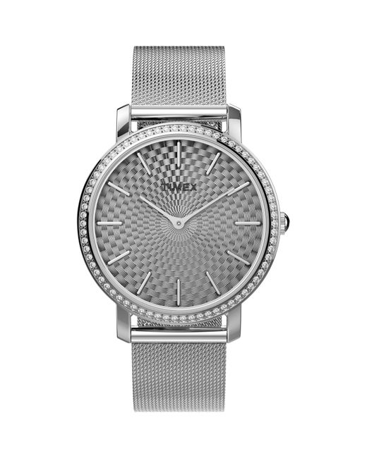 Timex Metallic Transcend Quartz Analogue Watch
