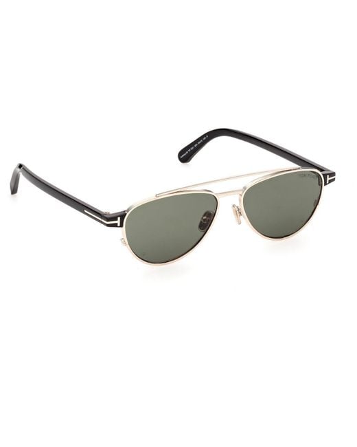 Tom Ford Metallic Tfs Anthony Pilot Sn64 for men