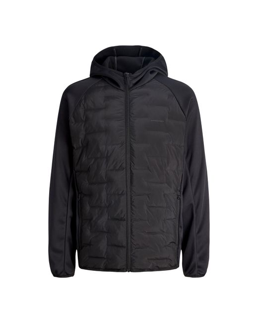Jack & Jones Black Perfect Hybrid Jacket for men