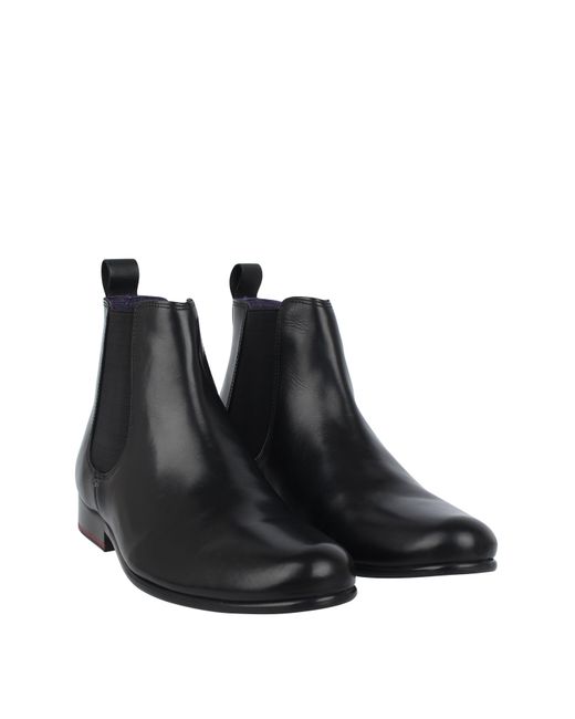 Firetrap Black Chlsea Boot Sn54 for men
