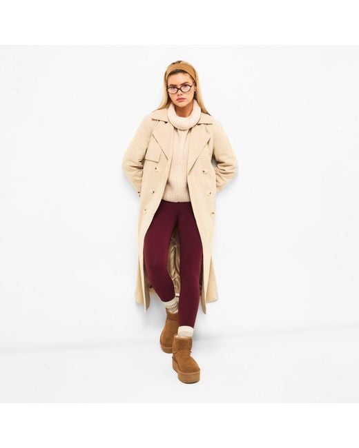 Ugg Brown Classic Mini Platform Boots
