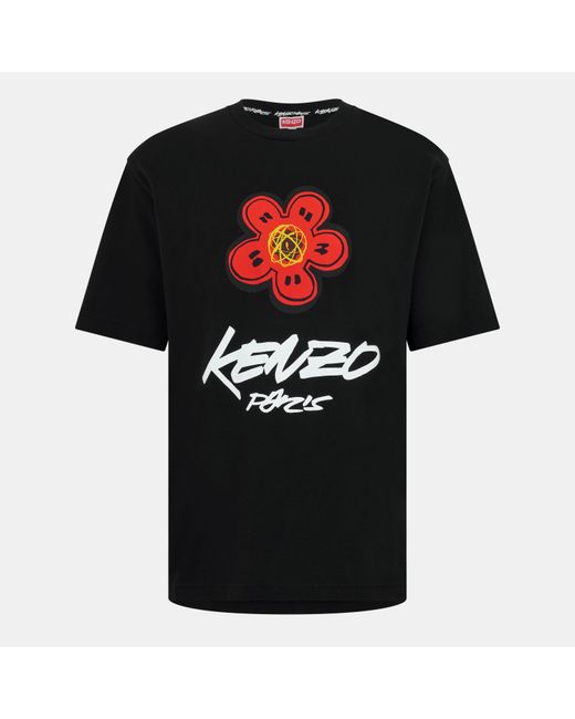 KENZO Black X Futura 2000 T-Shirt for men