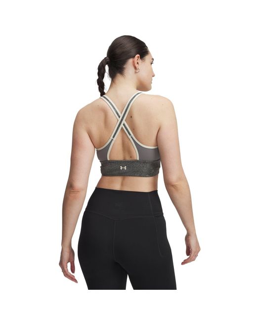 Under Armour Gray Medium Impact Sports Bra