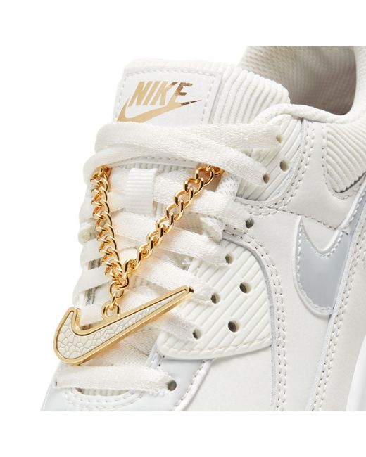Nike White Air Max 90 Trainers