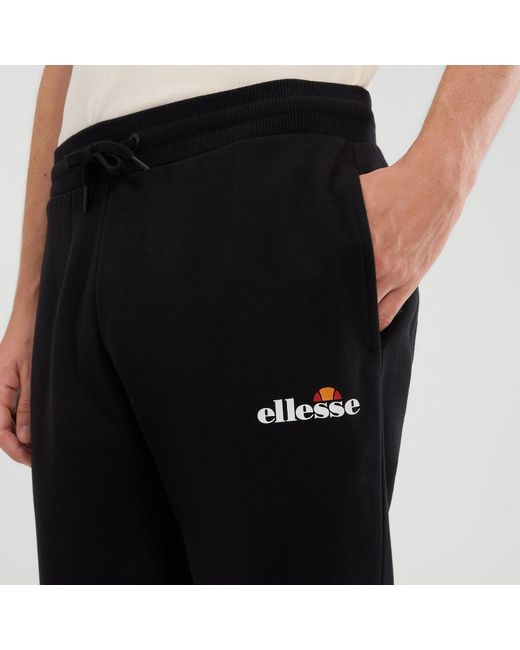Ellesse Black Cravo Jog Closed Hem Jersey Joggers for men