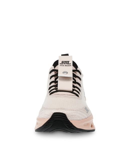Steve Madden Pink Surge Low Top Trainers