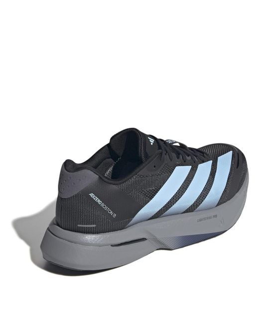 Adidas Blue Adizero Boston 13 Road Running Shoes for men