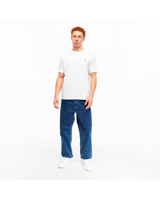 Calvin Klein White Badge T-Shirt for men