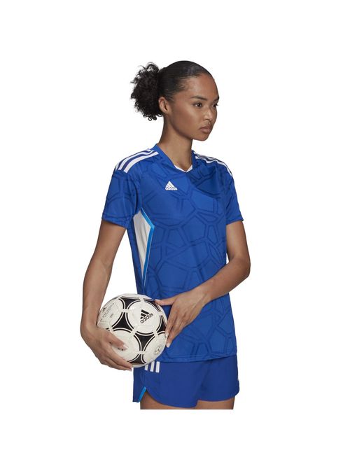 Adidas Blue Condivo 2022/2023 Match Day Jersey