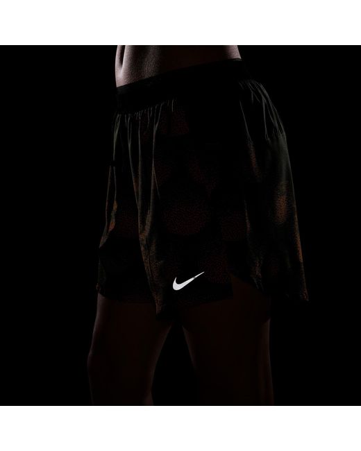 Nike Green Performance Running Shorts for men