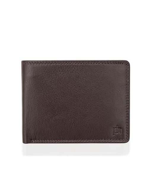 Primehide Brown Washington Collection Bifold Rfid Leather Wallet for men